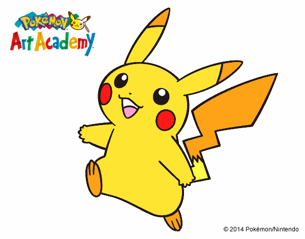 Pikachu en Pokémon Art Academy