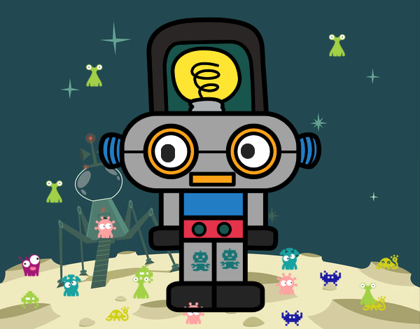 bi bo bi bo robot :)