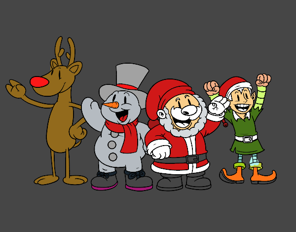 Santa Claus y sus amigos