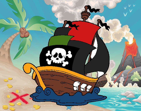 Barco de piratas