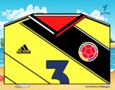 Camiseta del mundial de fútbol 2014 de Colombia