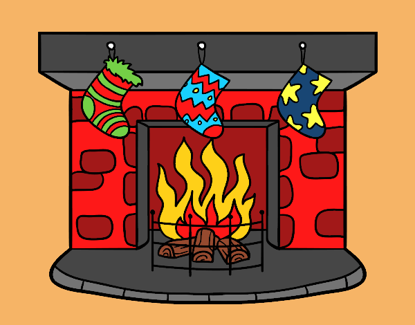 Chimenea de Navidad