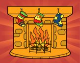 Chimenea de Navidad