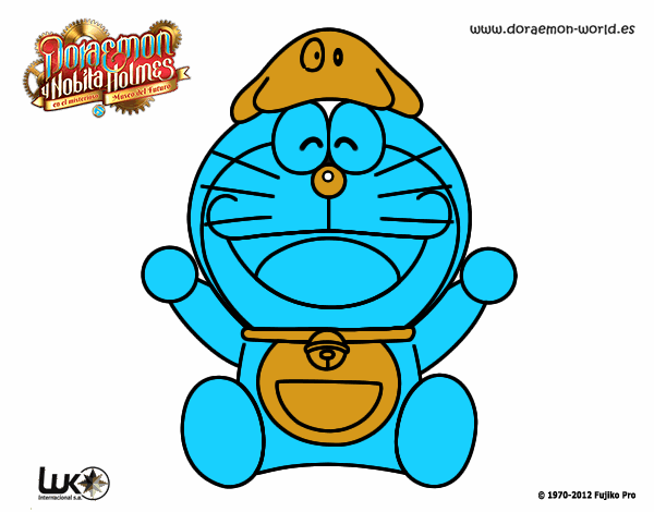 Doraemon feliz