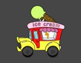 Food truck de helados