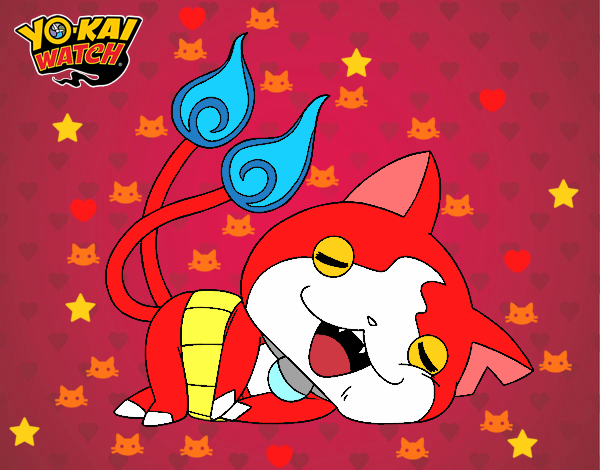 Jibanyan tumbado