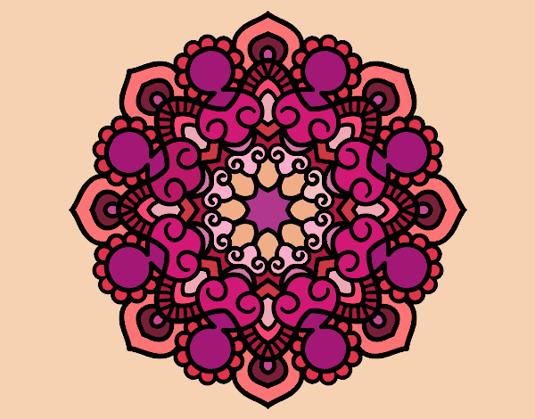 mandala rosa 