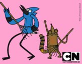 Mordecai y Rigby