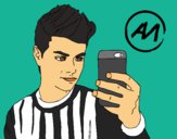 Abraham Mateo selfie