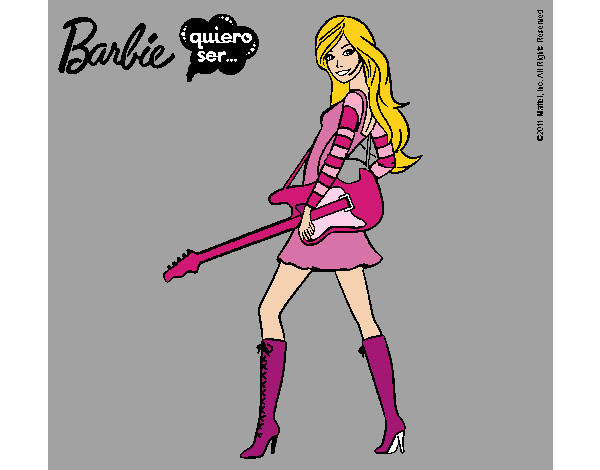 Barbie la rockera