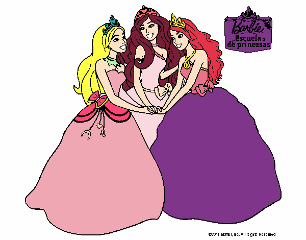 Barbie y sus amigas princesas