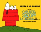 Dibujo Carlitos y Snoopy la pelicula de peanuts pintado por Vicky2012