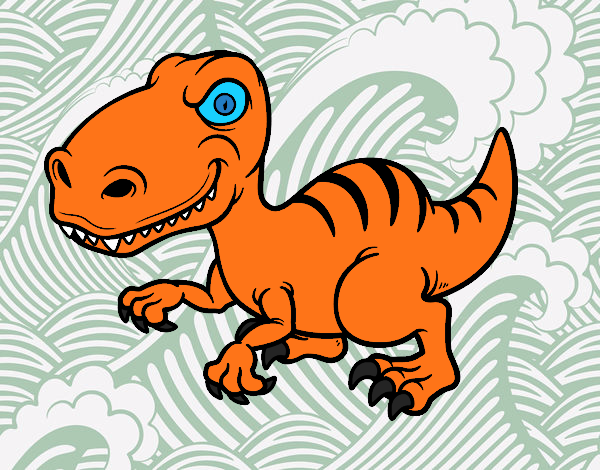 Dinosaurio velociraptor