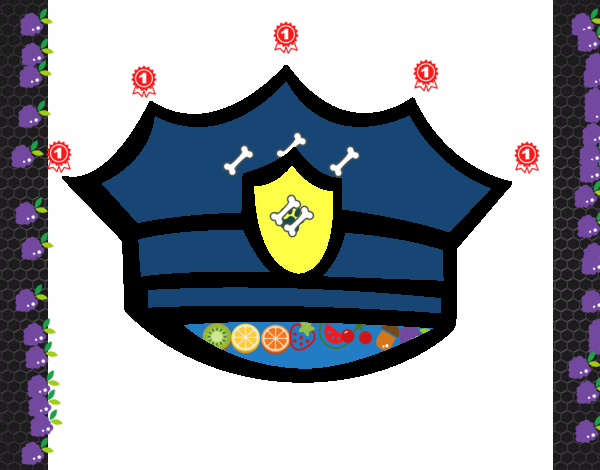 Gorra de policía