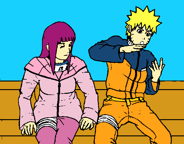 Hinata y Naruto