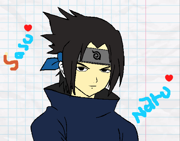 Sasuke enfadado