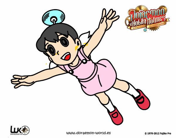 Shizuka volando