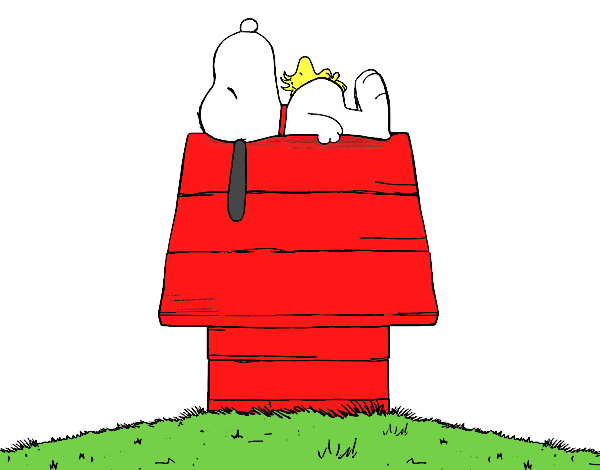 Snoopy durmiendo