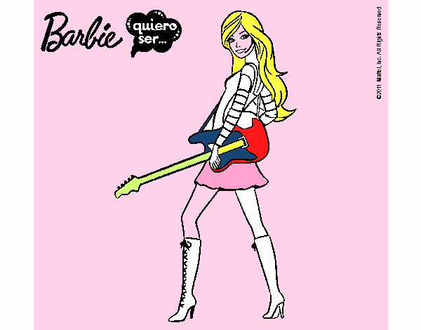 Barbie la rockera