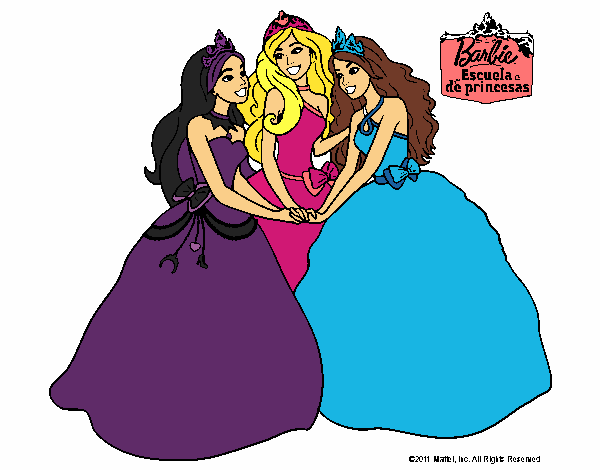 Barbie y sus amigas princesas