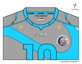 Camiseta del mundial de fútbol 2014 de Costa Rica