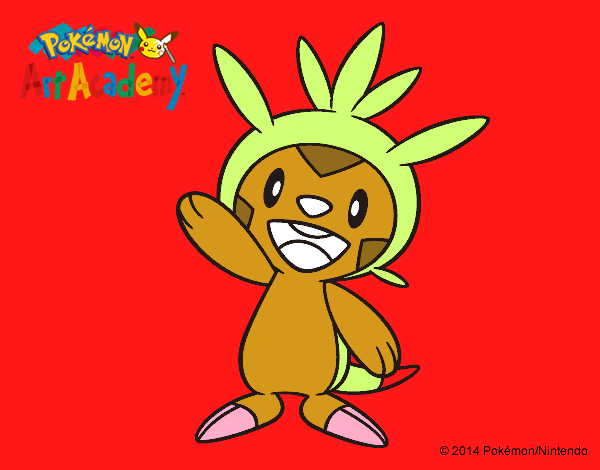 Chespin saludando