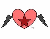 Corazón estrella