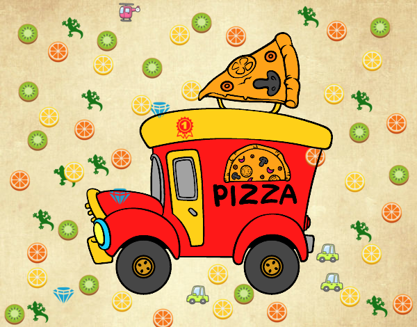 Food truck de pizza