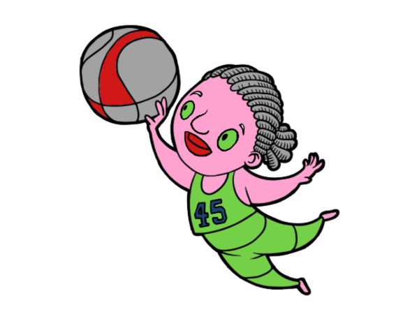 Jugadora de voleibol