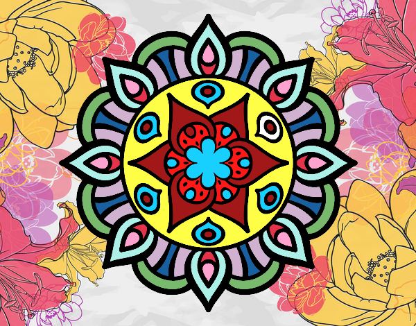 Mandala vida vegetal