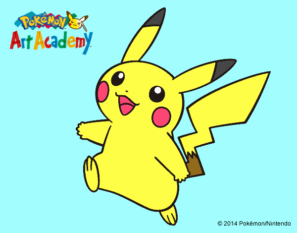 Pikachu en Pokémon Art Academy