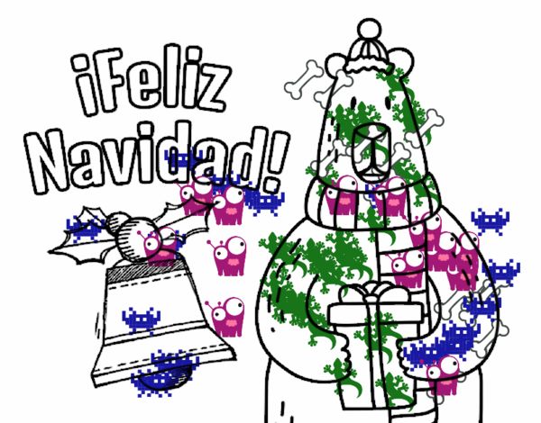 Postal Feliz Navidad