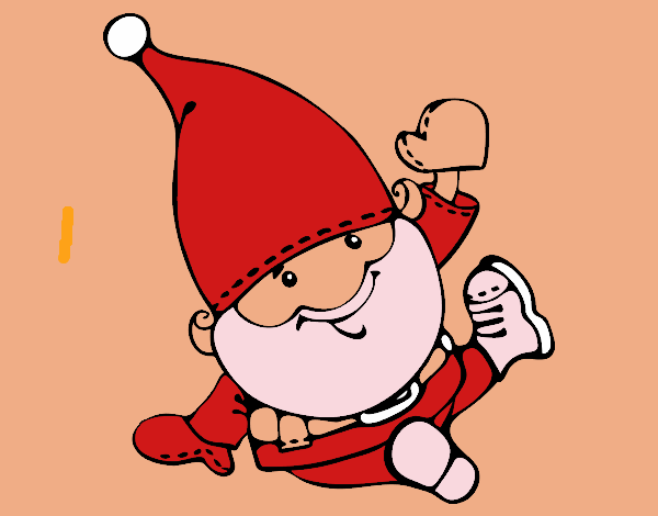 Santa Claus saludando