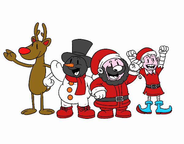 Santa Claus y sus amigos