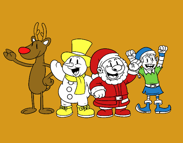 Santa Claus y sus amigos