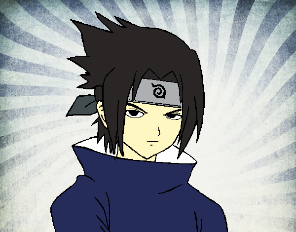 Sasuke enfadado