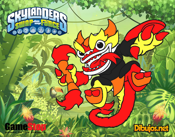 Skylanders Swap Force Fire Kraken