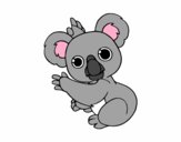 Dibujo Un Koala pintado por erisath