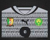 Camiseta del mundial de fútbol 2014 de Camerún