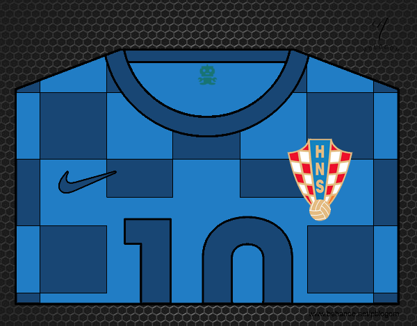 Camiseta del mundial de fútbol 2014 de Croacia