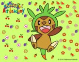 Dibujo Chespin pintado por Nicol10