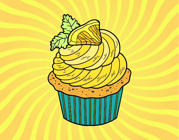 Cupcake de limón