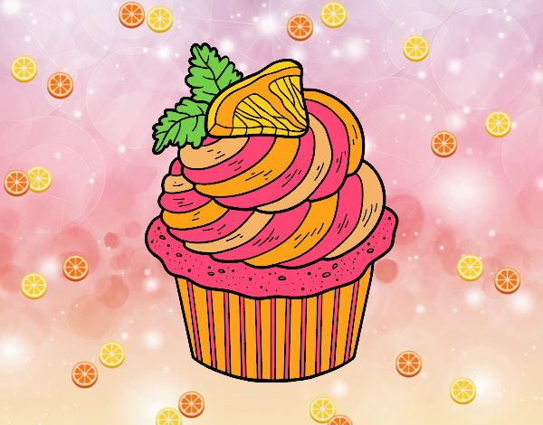 EL CUPCAKE DE NARANJA 