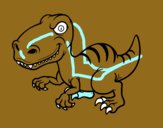 Dinosaurio velociraptor