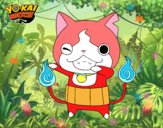 Jibanyan guiñando el ojo