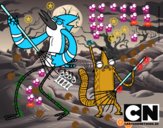 Mordecai y Rigby