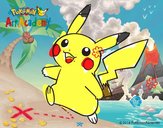 Pikachu en Pokémon Art Academy