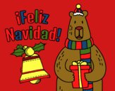 Dibujo Postal Feliz Navidad pintado por LucasTube