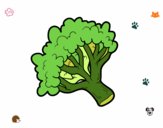Dibujo Rama de brócoli pintado por mellisymaj
