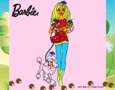 Barbie con sus mascotas